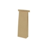Greenbox Bodenbeutel S,  braun,  PP-Folie,  9 x 4, 5 x 23, 5 cm DRE03340,  1 Karton = 500 Stück