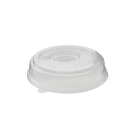 Greenbox Domdeckel,  rPET,  transparent,  Ø 18, 5 cm DFC088561,  1 Packung = 50 Stück