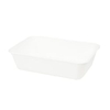 Greenbox Einwegschalen,  Zuckerrohr,  500 ml,  17 x 12 x 5 cm DFC01217,  1 Karton = 20 Packungen à 50 Stück