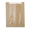 Greenbox Faltenbeutel,  braun,  20 + 5 x 27 cm DRE02231,  1 Karton = 500 Stück