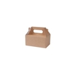 Greenbox Gebäckboxen mit Griff,  braun,  18 x 11 x 9 cm DFC01704,  1 Karton = 150 Stück