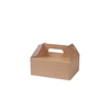 Greenbox Gebäckboxen mit Griff,  braun,  21 x 16 x 9 cm DFC01705,  1 Karton = 100 Stück
