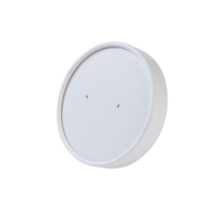 Greenbox Karton Membran Becher-Verschlussdeckel,  Ø 9 cm DFC066701,  1 Packung = 25 Stück,  Farbe: weiß