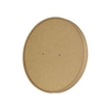 Greenbox Karton-Membran Schalendeckel,  braun,  Ø 18, 5 cm DFC08881,  1 Karton = 12 Packungen à 25 Stück