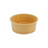 Greenbox Mehrweg Menüschale Häppy Bowl,  Ø 15 cm,  650 ml DFC008251,  1 Packung = 10 Stück,  Farbe: karamell / braun