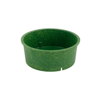 Greenbox Mehrweg Menüschale Häppy Bowl,  Ø 15 cm,  650 ml DFC00827,  1 Karton = 6 Packungen à 10 Stück,  Farbe: spinat / dunkelgrün