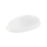 Greenbox Mehrwegdeckel Häppy Plate,  transparent DFC00851,  1 Karton = 4 Packungen à 15 Stück