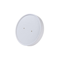 Greenbox Membran-Deckel für Kartonbecher,  Ø 9, 5 cm DFC06680,  1 Karton = 20 Packungen à 25 Stück,  Farbe: weiß