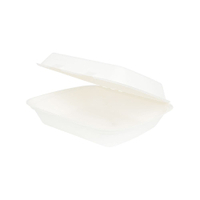 Greenbox Menüschale mit Klappdeckel,  HP4,  25 x 20 x 7, 5 cm DFC013281,  1 Packung = 50 Stück