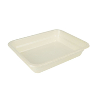 Greenbox Menüschalen,  Zellulose,  natur,  1300 ml DFC096101,  1 Packung = 110 Stück