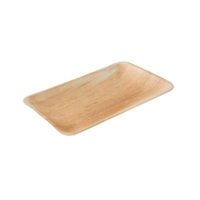 Greenbox Palmware Teller,  25 x 15 cm,  rechteckig DTW053201,  1 Packung = 25 Stück