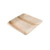Greenbox Palmware Teller,  quadratisch DTW053481,  1 Packung = 25 Stück,  Maße (L x B): 18 x 18 cm