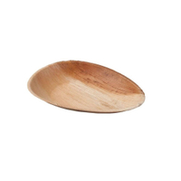 Greenbox Palmware Teller,  tropfenförmig DTW056101,  1 Packung = 25 Stück,  Länge: 17 cm