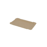 Greenbox Pappteller,  braun,  rechteckig DTW060051,  1 Packung = 250 Stück,  Maße (L x B): 16 x 10 cm