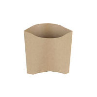 Greenbox Pommes Verpackung to Go,  braun,  85 ml DFC06881,  1 Karton = 1000 Stück