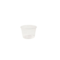 Greenbox Portionsbecher,  PLA,  Ø 7 cm DFC024801,  1 Packung = 100 Stück,  Fassungsvermögen: 100 ml