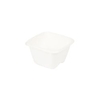 Greenbox Portionsbecher,  quadratisch,  130 ml,  80 x 80 x 47 mm DFC01370,  1 Karton = 24 Packungen à 50 Stück