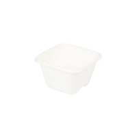 Greenbox Portionsbecher,  quadratisch,  130 ml,  80 x 80 x 47 mm DFC01370,  1 Karton = 24 Packungen à 50 Stück