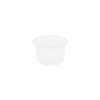 Greenbox Portionsbecher,  rPET,  transparent,  Ø 6, 5 cm DFC02501,  1 Karton = 10 Packungen à 100 Packungen,  Fassungsvermögen: 75 ml
