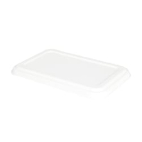 Greenbox Schalendeckel,  Zuckerrohr,  rechteckig,  23 x 14, 5 cm DFC012971,  1 Packung = 50 Stück