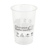Greenbox Smoothiebecher,  rPET,  Ø 9, 05 cm DCD002531,  1 Packung = 37 Stück,  Fassungsvermögen: 400 ml