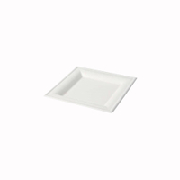 Greenbox Teller,  Zuckerrohr,  weiß,  quadratisch DTW087011,  1 Packung = 50 Stück,  Maße (L x B): 16 x 16 cm
