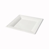 Greenbox Teller,  Zuckerrohr,  weiß,  quadratisch DTW087211,  1 Packung = 50 Stück,  Maße (L x B): 26 x 26 cm