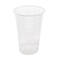 Greenbox Trinkbecher,  Klarbecher,  rPET,  Ø 9, 5 cm DCD06065,  1 Karton = 16 Packungen à 50 Stück,  Fassungsvermögen: 500 ml