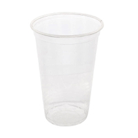 Greenbox Trinkbecher,  Klarbecher,  rPET,  Ø 9, 5 cm DCD060651,  1 Packung = 50 Stück,  Fassungsvermögen: 500 ml