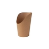Greenbox Wrap Becher,  braun,  PLA-beschichtet,  300 ml DFC06811,  1 Karton = 20 Packungen à 50 Stück