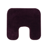 Gözze Badteppich RIO PREMIUM mit Ausschnitt,  50 x 45 cm 100000-050046-40,  Farbe: beere