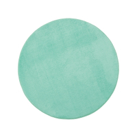 Gözze Badteppich rund,  110 cm Durchmesser 100000-110000-82,  Farbe: mint