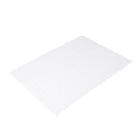 Gözze Bio Badvorleger,  Uni,  50 x 70 cm 118-00-7,  Farbe: weiß