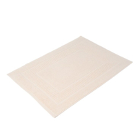 Gözze Bio Badvorleger Uni,  60 x 100 cm 118-10-74,  Farbe: creme
