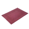 Gözze Bio Badvorleger Uni,  60 x 100 cm 118-40-74,  Farbe: beere