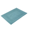 Gözze Bio Badvorleger Uni,  60 x 100 cm 118-54-74,  Farbe: petrol