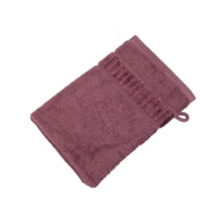 Gözze Bio Frottierserie Waschhandschuh,  17 x 24 cm 118-40-1,  Farbe: beere