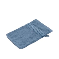 Gözze Bio Frottierserie Waschhandschuh,  17 x 24 cm 118-50-1,  Farbe: blau