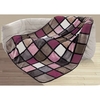 Gözze Cashmere-Feeling Mikrofaserdecke,  Antigua 40015-39-5020,  Farbe: altrosa / taupe / beere