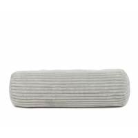 Gözze Cord Kissenrolle,  70 cm 40067-90-070022,  Farbe: silber