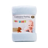 Gözze Kinderdecke PREMIUM CASHMERE FEELING,  100 x 150 cm 40128-57-100150,  Farbe: hellblau