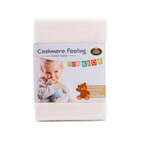 Gözze Kinderdecke PREMIUM CASHMERE FEELING,  75 x 100 cm 40128-00-075100,  Farbe: wollweiß