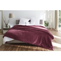 Gözze NOPPEN Tagesdecke,  220 x 260 cm 40122-40-220260,  Farbe: beere