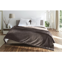 Gözze NOPPEN Tagesdecke,  220 x 260 cm 40122-71-220260,  Farbe: taupe