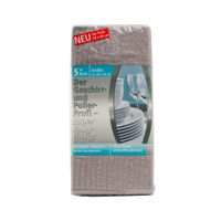 Gözze Polier- und Gerschirrtücher,  30 x 30 cm 60013-92-3030,  1 Packung = 5 Stück,  rauch