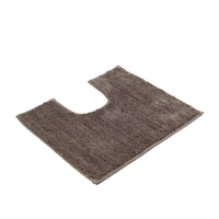 Gözze Rio Badteppiche 50 x 45 cm,  mit Ausschnitt 1025-92-050046,  Farbe: taupe