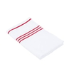 Gözze RIO Gästetuch,  weißgrundig,  30 x 50 cm 141-33-3,  Farbe: rot