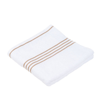 Gözze RIO Handtuch,  weißgrundig,  50 x 100 cm 141-73-4,  Farbe: sand