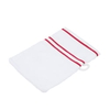 Gözze RIO Waschhandschuh,  weißgrundig,  16 x 21 cm 141-33-1,  Farbe: rot