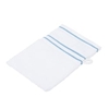 Gözze RIO Waschhandschuh,  weißgrundig,  16 x 21 cm 141-50-1,  Farbe: blau